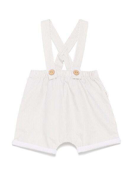  Teddy & Minou Striped Shorts Set - White 