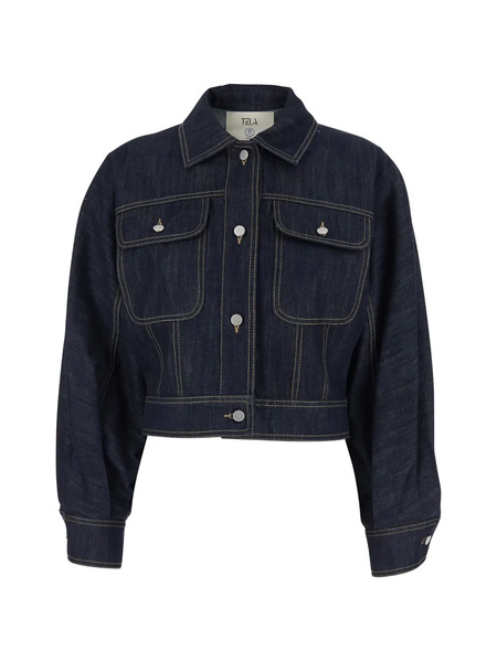  Tela Binaca Denim Jacket - Blue 