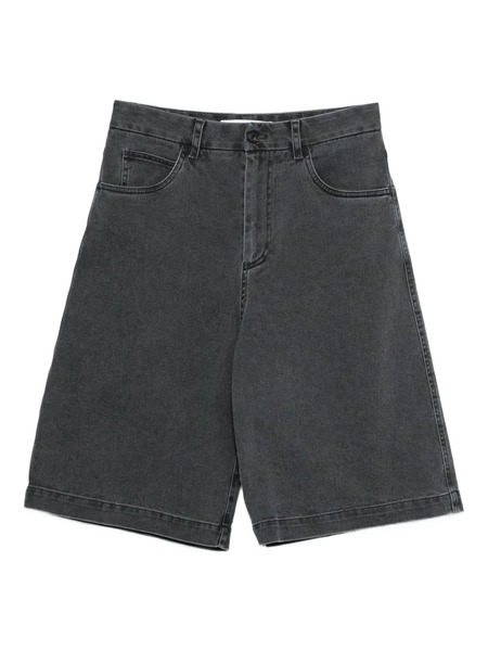  Tela D. Bristol Denim Shorts - Grey 