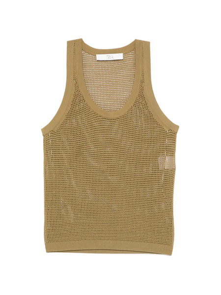  Tela Knitted Tank Top - Green 