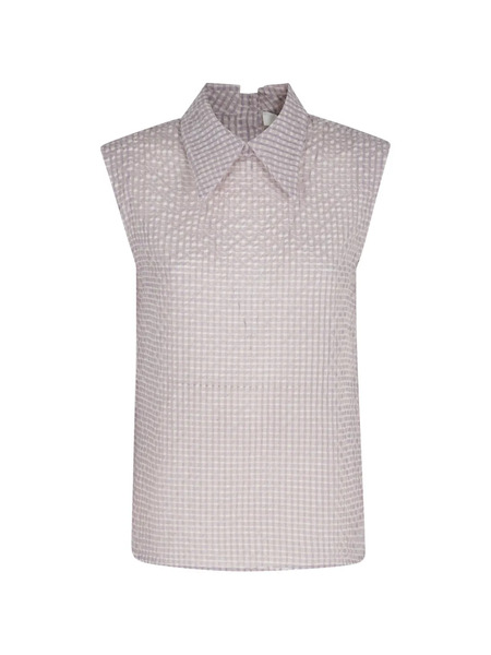  Tela Oslo Checked Top - Purple 