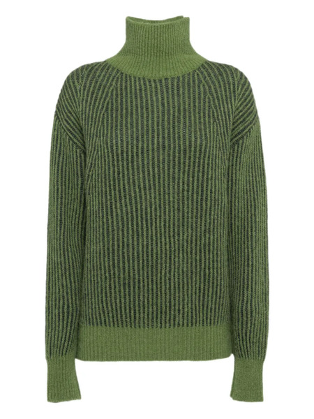  Tela Ribbed-knit Sweater - Green 
