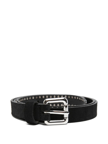  Tela Studded Buckle Belt - Black 