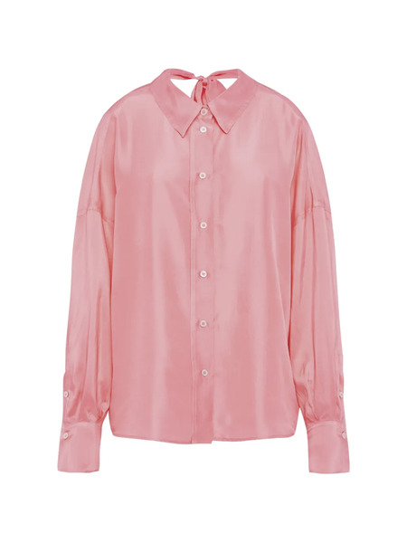  Tela Tie-detail Blouse - Pink 