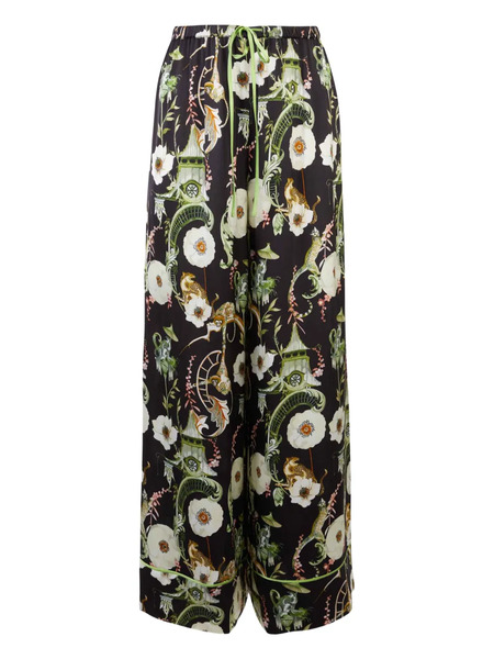  Temperley London Aphrodite Pyjama Bottom - Black 