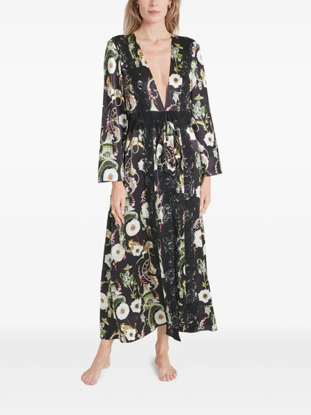  Temperley London Aphrodite Robe - Black 