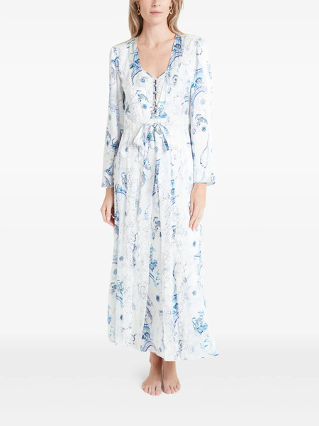 Temperley London Aphrodite Robe - White 