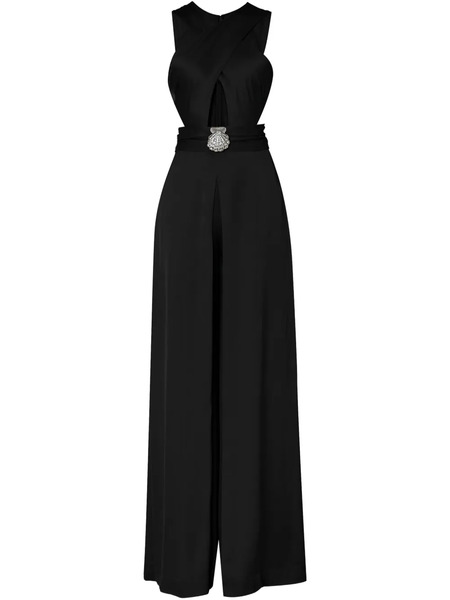  Temperley London Cut-out Jumpsuit - Black 