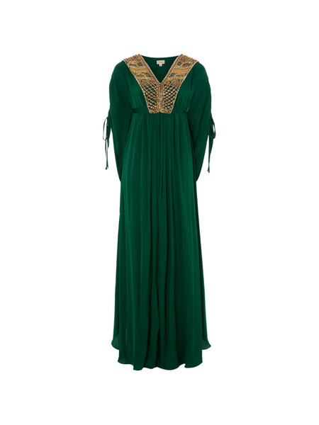  Temperley London Embellished Parisa Gown - Green 