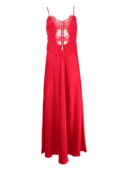  Temperley London Gaia Nightdress - Red 