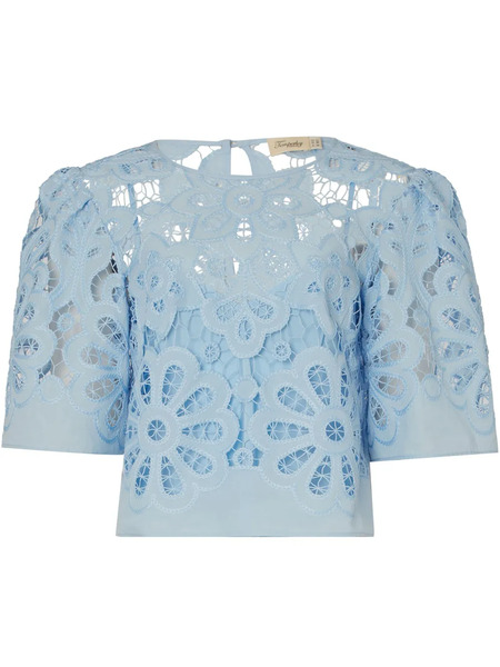  Temperley London Guinevere Top - Blue 