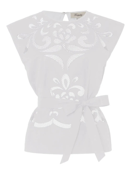  Temperley London Nelle Top - White 