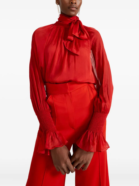 Temperley London Quintette Blouse - Red 