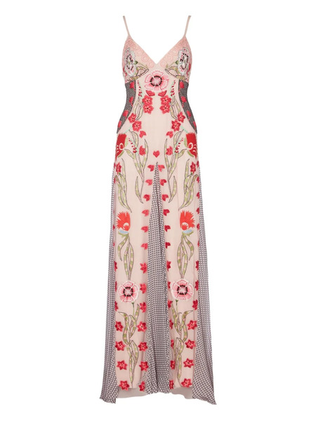  Temperley London Remi Floral-embroidered Maxi Dress 