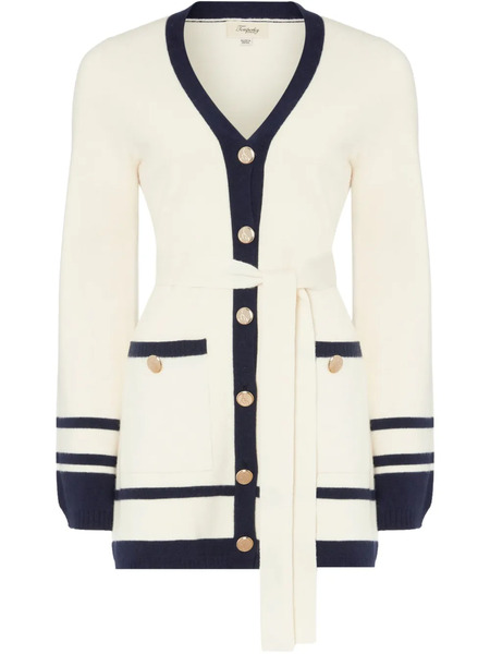  Temperley London Ribera Cardigan - Neutrals 