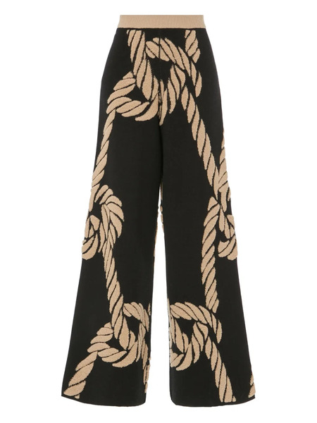  Temperley London Rope-knot Trousers - Black 