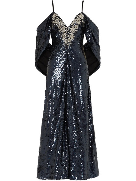  Temperley London Salma Gown - Blue 