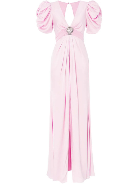  Temperley London Short-sleeve Gown - Pink 