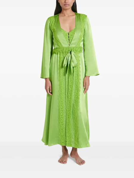  Temperley London Thalia Robe - Green 