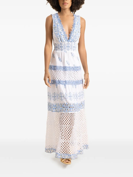  Temptation Positano Meringa Maxi Dress - White 