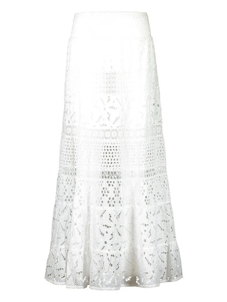  Temptation Positano Piave Maxi Skirt - White 