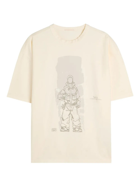  Ten C Graphic-print T-shirt - Neutrals 