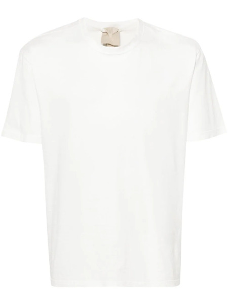 Ten C Logo-patch Cotton T-shirt - White 