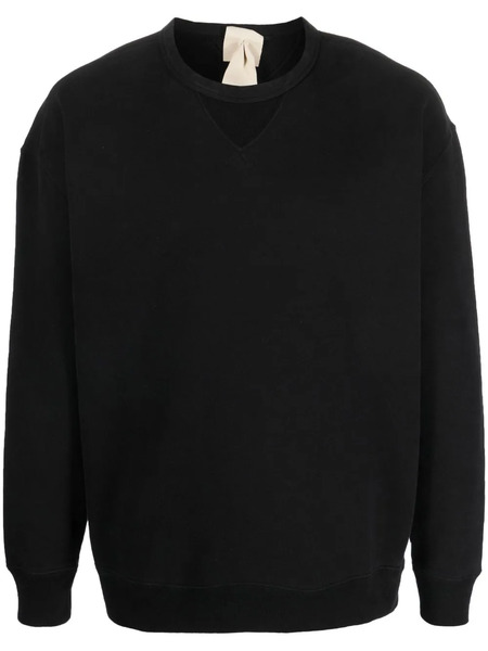  Ten C Logo-patch Crewneck Sweatshirt - Black 
