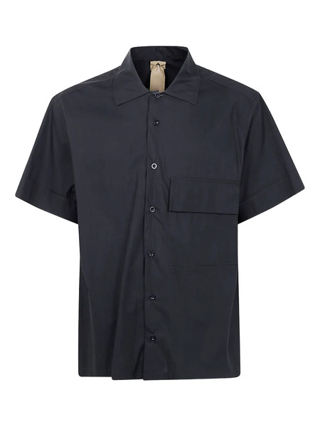  Ten C Short-sleeve Button-up Shirt - Black 