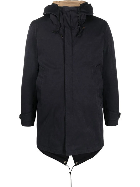  Ten C Zip-up Hooded Coat - Blue 