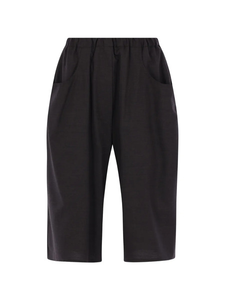  Ter Et Bantine Elastic-waist Bermuda Shorts - Brown 