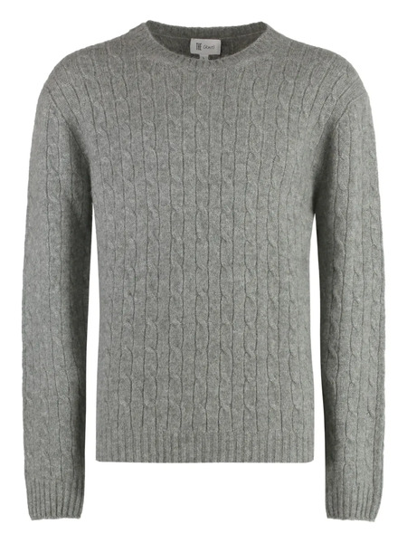  The (alphabet) Cable-knit Sweater - Grey 