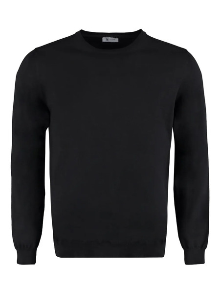  The (alphabet) Cotton Sweater - Black 