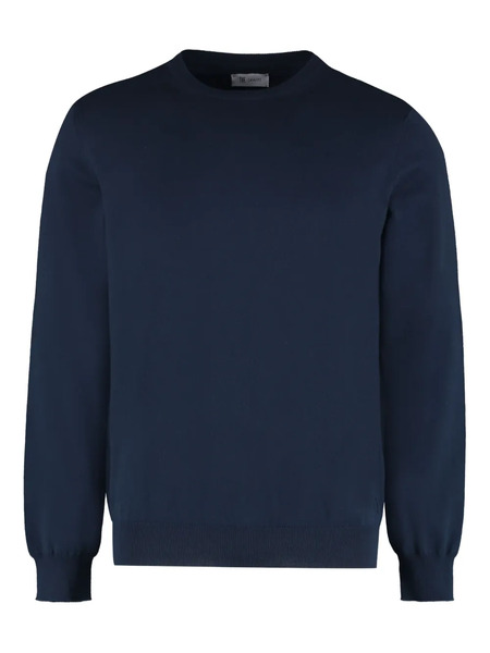  The (alphabet) Cotton Sweater - Blue 
