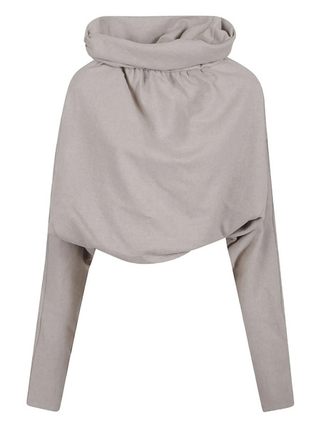  The Andamane Funnel-neck Top - Neutrals 