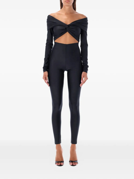  The Andamane Kendall Off-shoulder Jumpsuit - Black 
