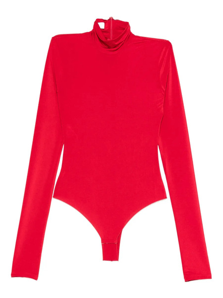  The Andamane Long-sleeve Roll-neck Body - Red 