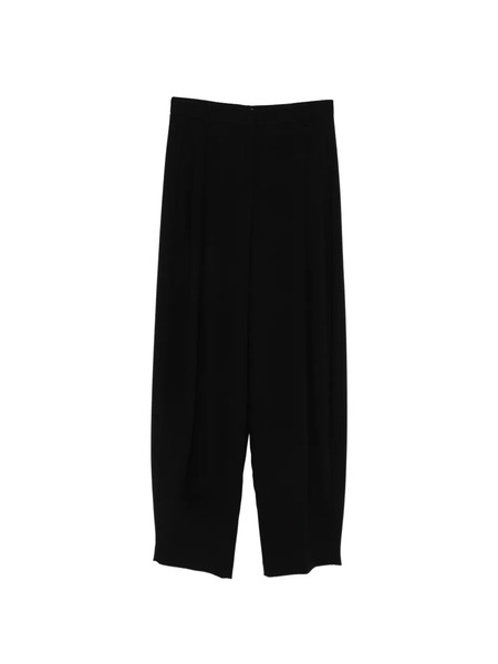  The Andamane Pleated Trousers - Black 