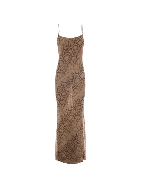  The Andamane Python Dress - Neutrals 