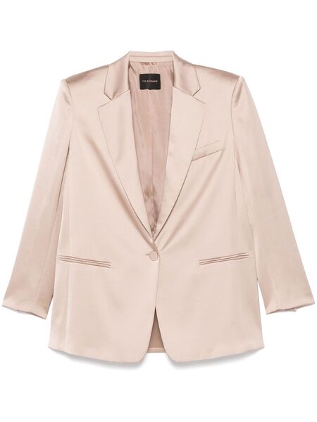  The Andamane Satined Blazer - Neutrals 