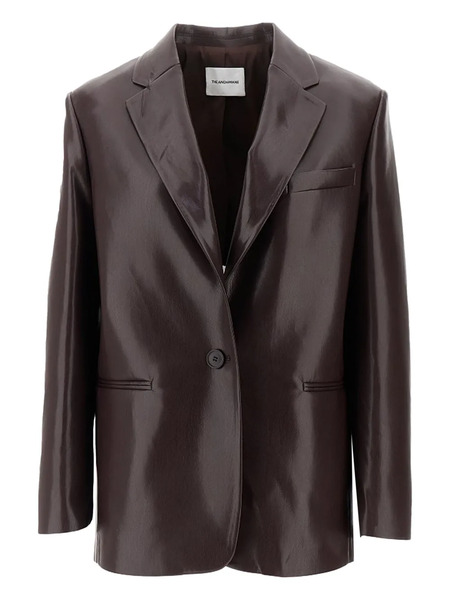  The Andamane Single-button Blazer - Brown 