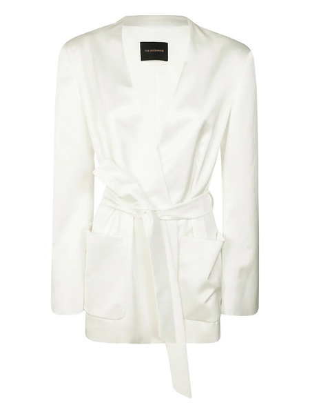  The Andamane Wes Tie-waist Blazer - White 
