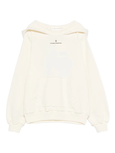  The Animals Observatory Beaver Hoodie - White 