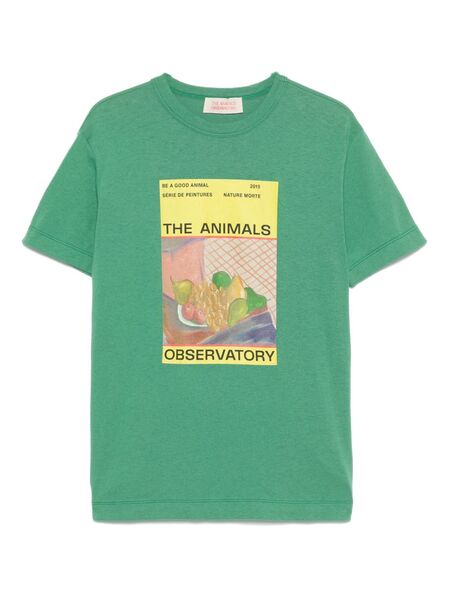  The Animals Observatory Big Rooster T-shirt - Green 