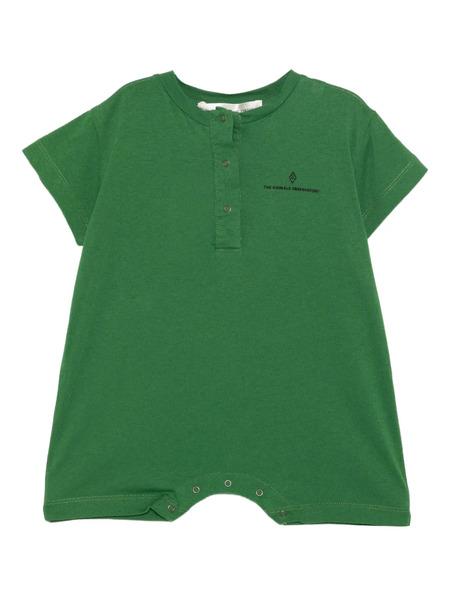  The Animals Observatory Button Rompers - Green 
