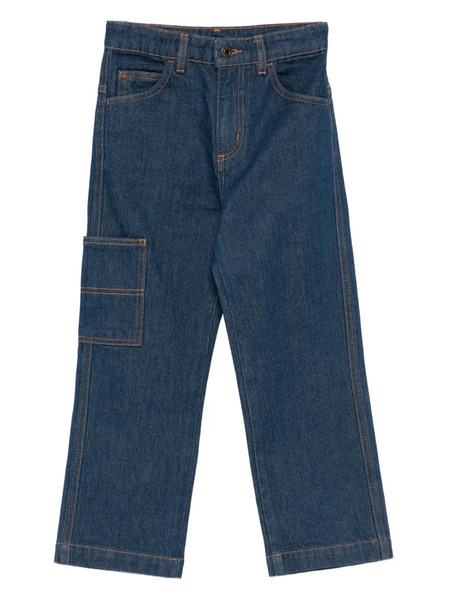  The Animals Observatory Condor Cargo-pocket Jeans - Blue 