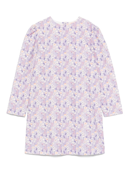  The Animals Observatory Flora-print Dress - Purple 