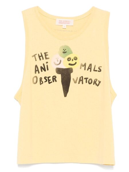  The Animals Observatory Frog Tank Top - Yellow 