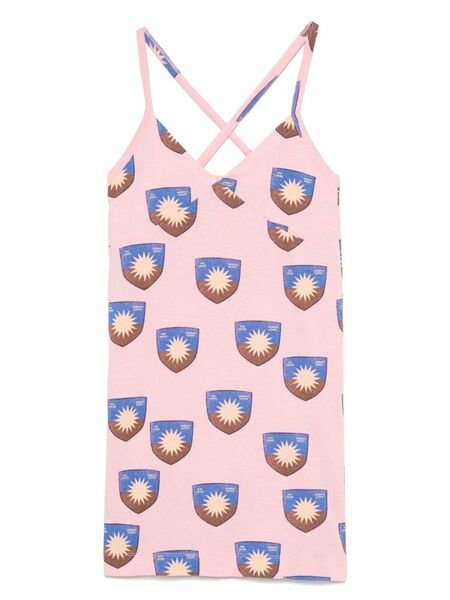  The Animals Observatory Graphic-print Dress - Pink 