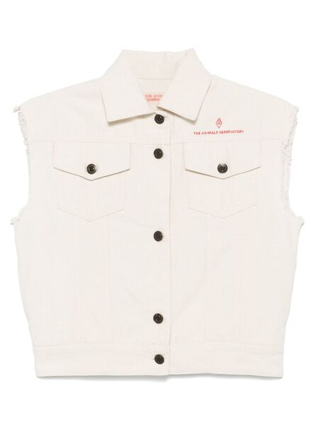  The Animals Observatory Hog Gilet - Neutrals 